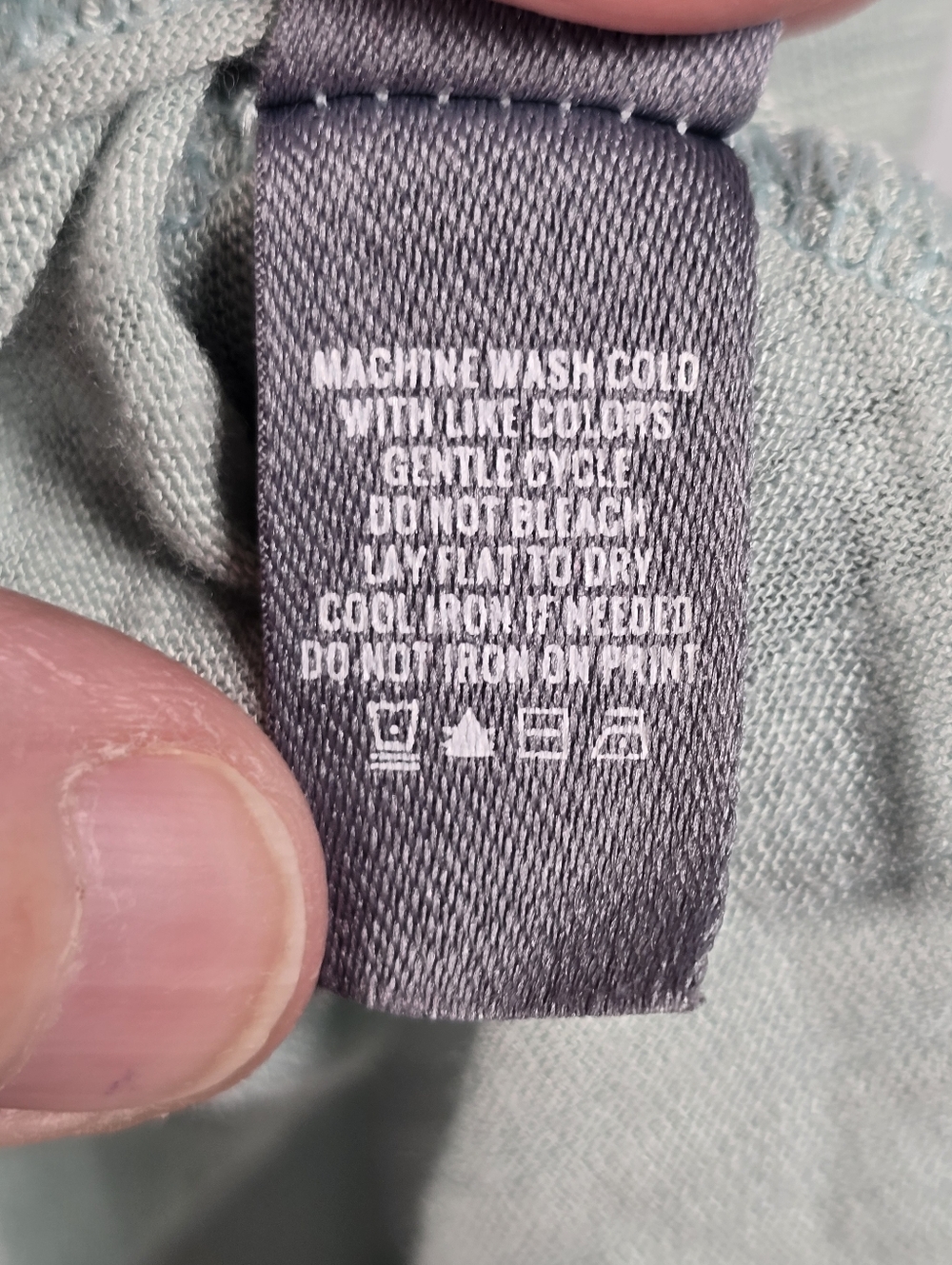 aerie Mint Green Tank with Metallic Gold Pineapple Flowy Swing Crop Top Size M - Picture 9 of 9